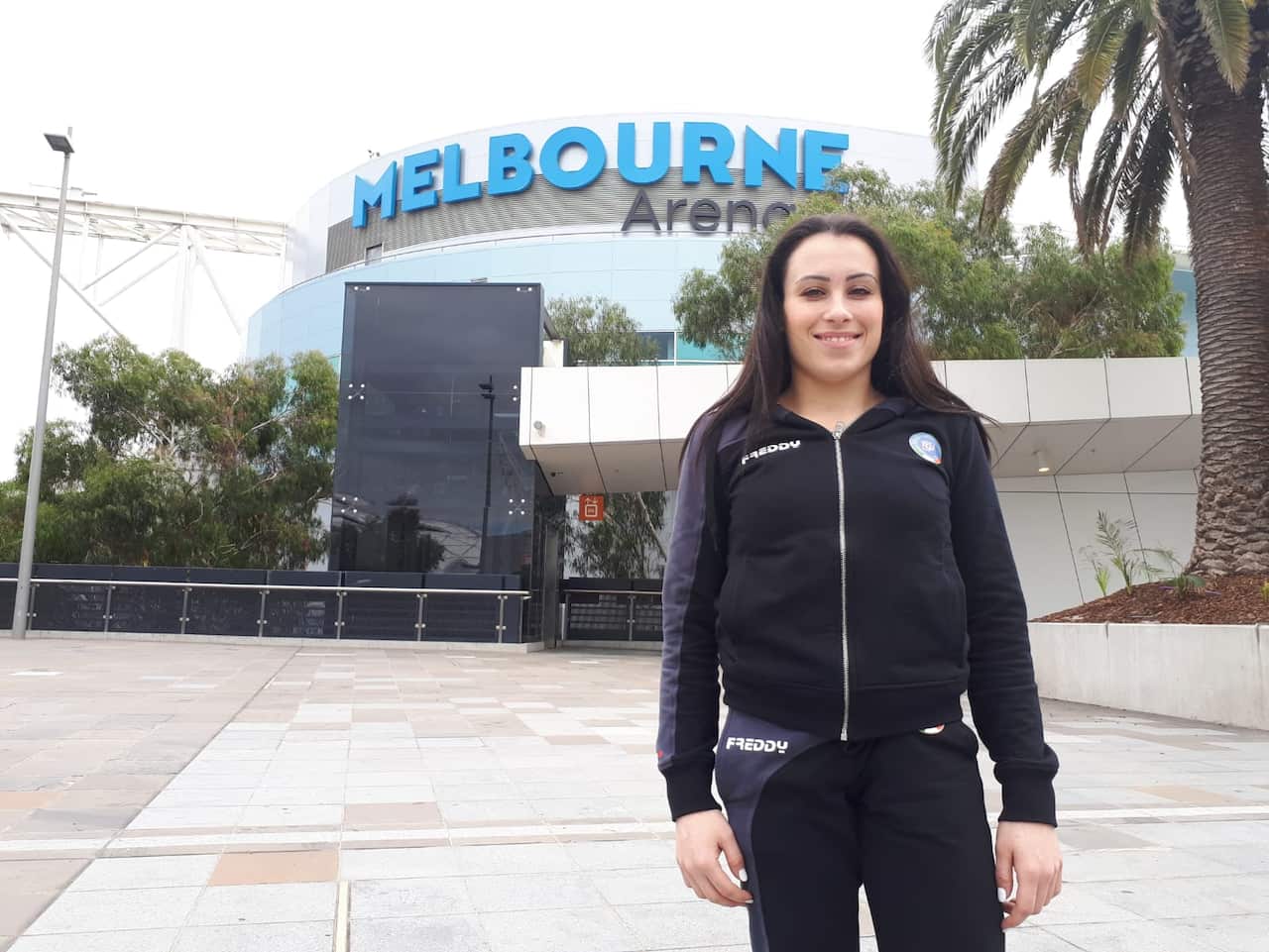Vanessa Ferrari a Melbourne