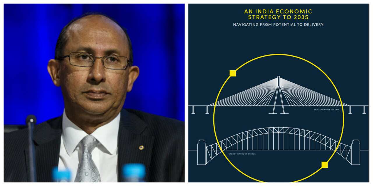 Peter Varghese and Cover of his report