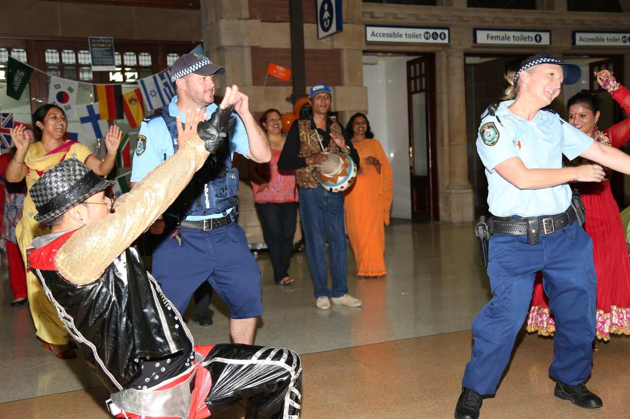 Punjabi folk artist Varun Tiwari has preformed at many multicultural events