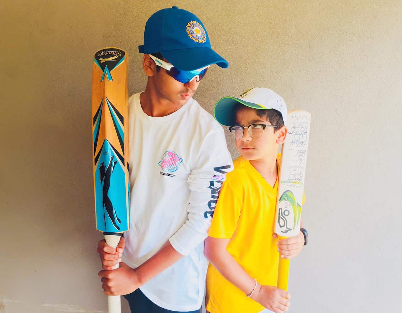 Indian Australian Cricket supporter 