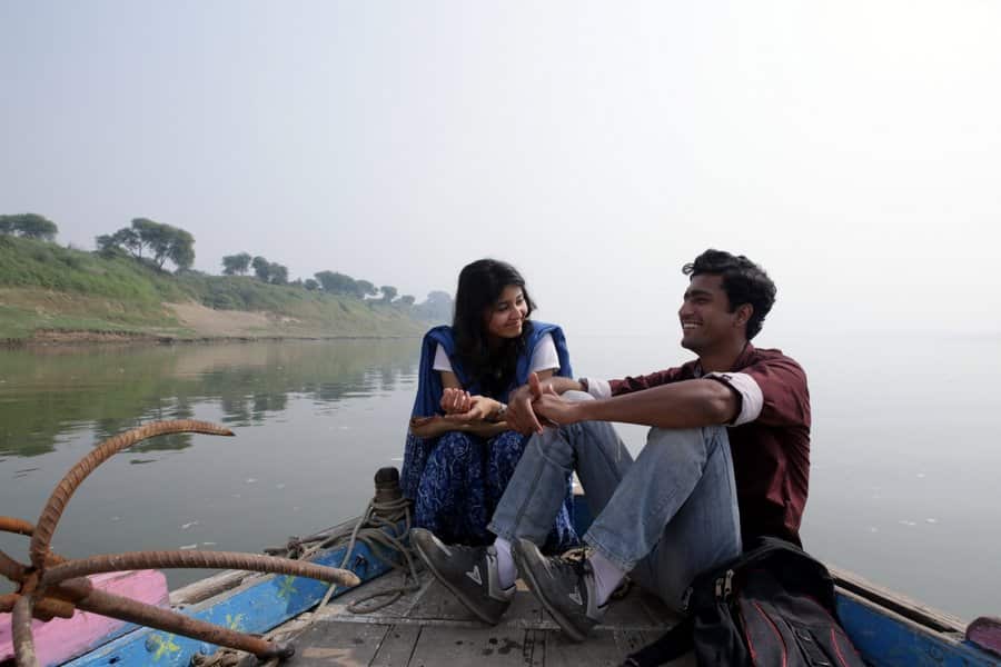 Vicky & Shweta in Film Masaan