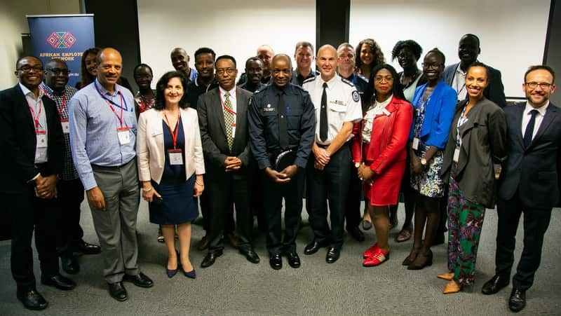 Attendees at VICPOLAEN launch