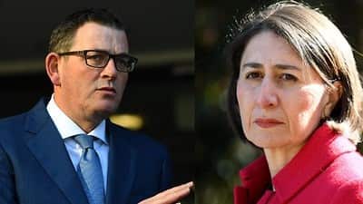 Victorian and New South Wales Premiers have decided to close the border between Victoria and NSW. 