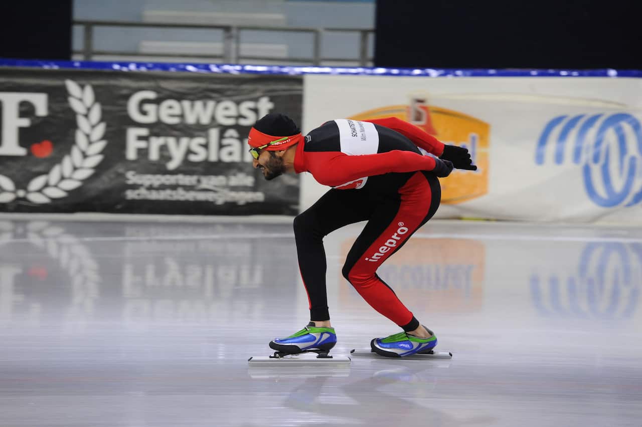Ice Skater Vishwaraj Jadeja
