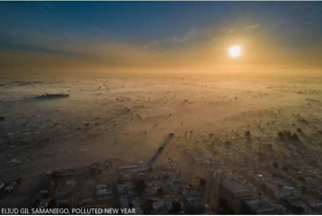Polluted New Year by Eliud Gil Samaniego. Eliud Gil Samaniego via CIWEM