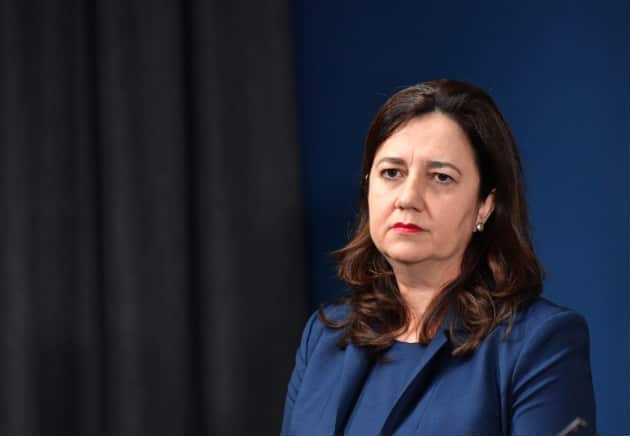 Queensland Premier Annastacia Palaszczuk AAP