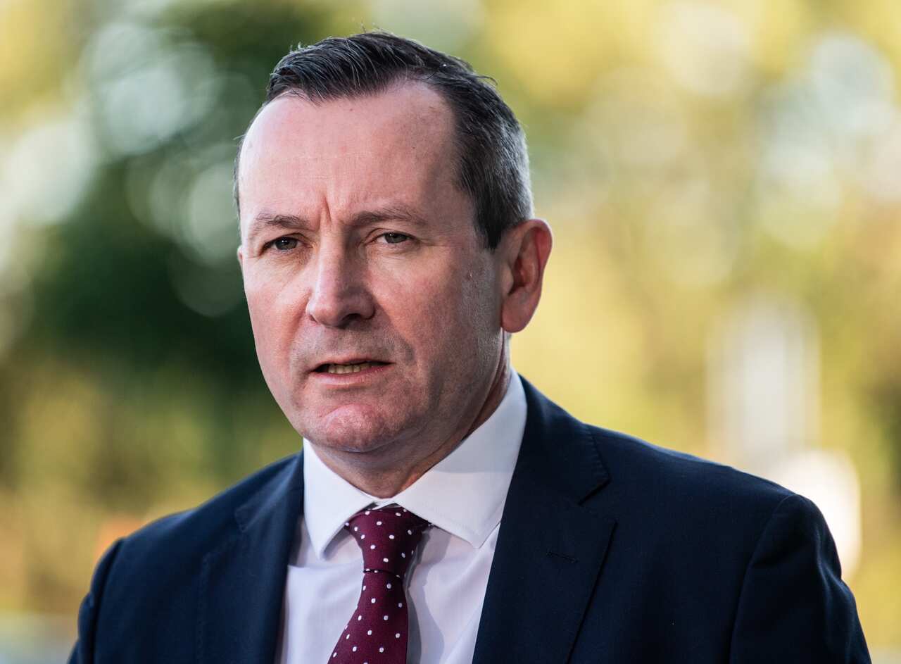 WA Premier McGowen 