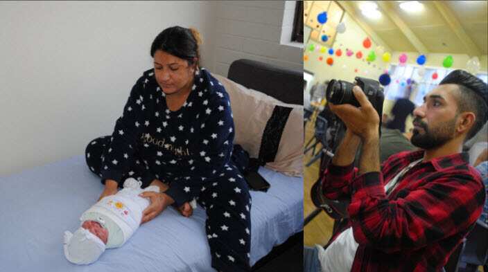 Waleed Khaled Alali and his family, Armidale