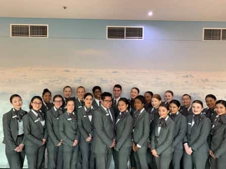 Rebecca Johnny, the Karen flight attendant student
