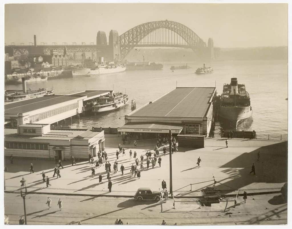 Luciana Marana 70th anniversary of docking in Sydney