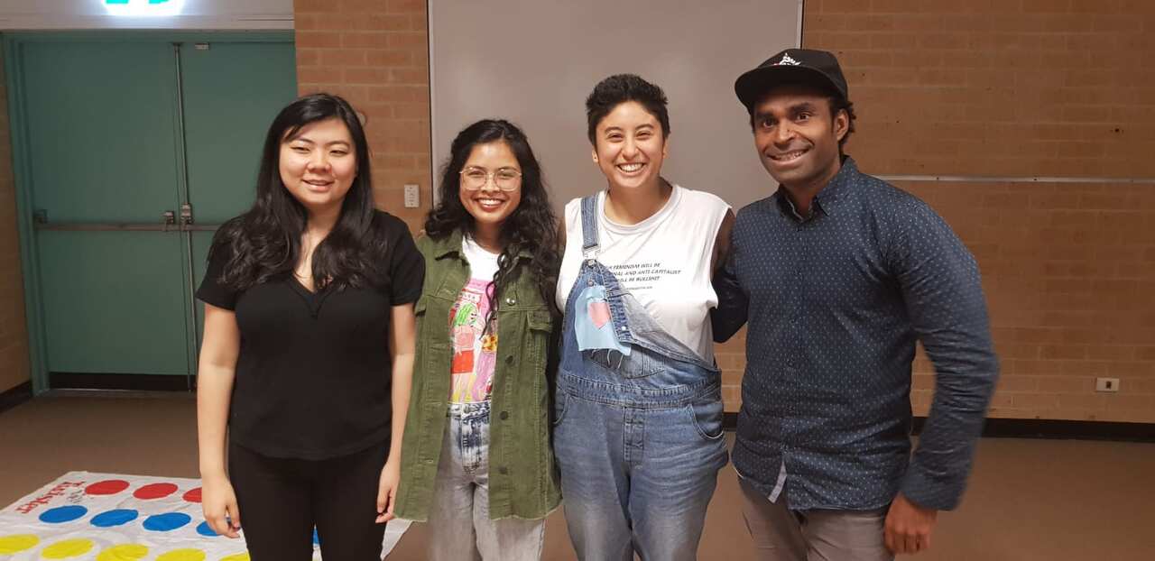 Veronica Koman, Organiser, Brigit and Renni at SoS Conference 2020