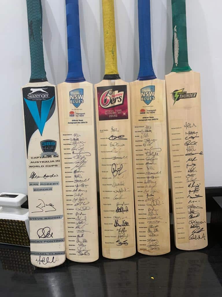 Sanjiv Dubey bat collections