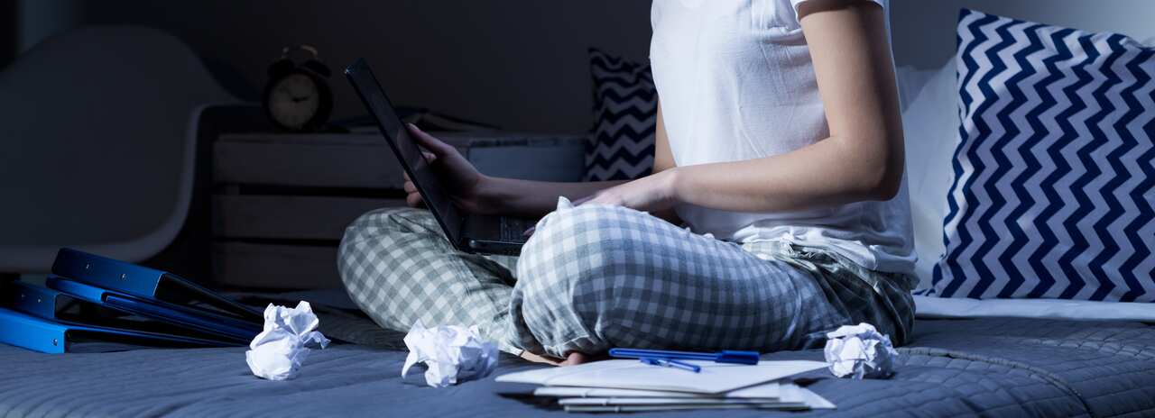 Don't work in your pyjamas