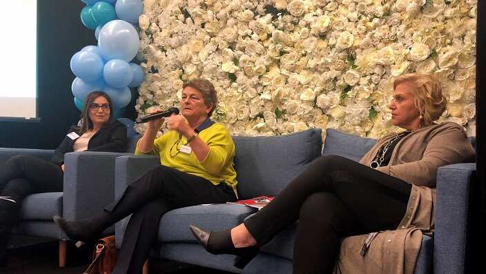 At the 1st Women's Forum, of the Greek Community of Melbourne.