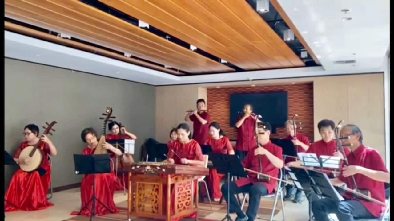 喜洋洋乐团2021新春音乐会排练活动
