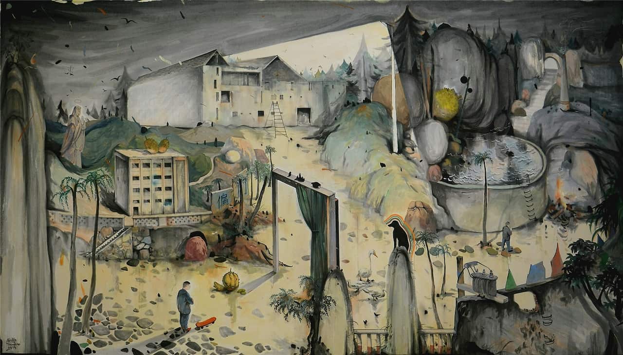 Image credit: Xie Tianzhuo, Pian Men, 2016