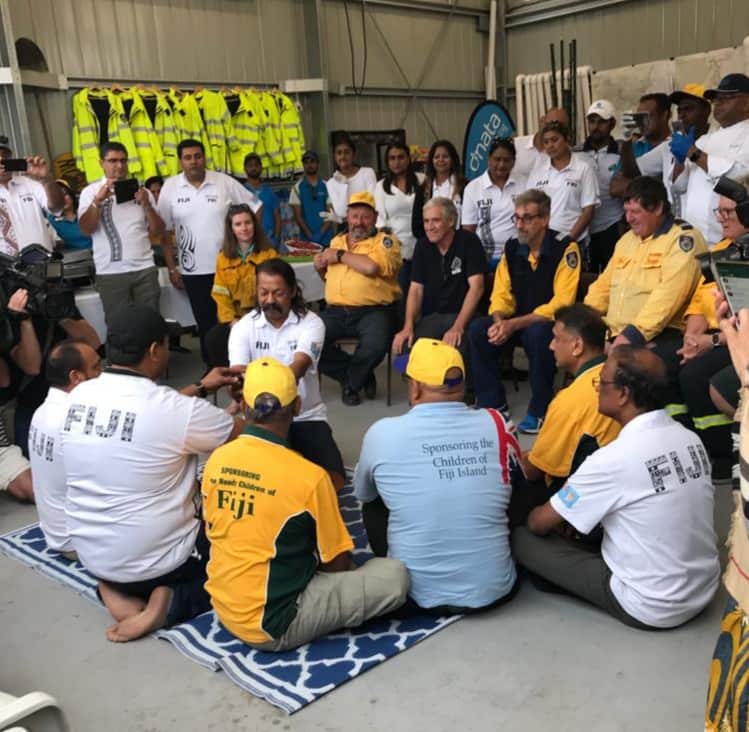 Serving the firefighters