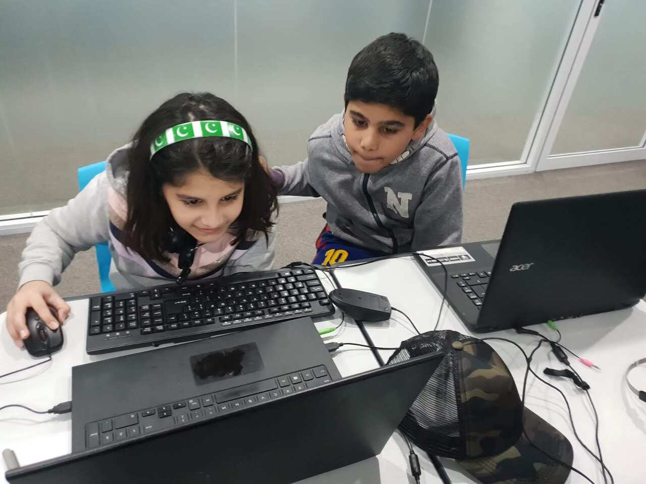 Young Innovators busy in workshop 2019