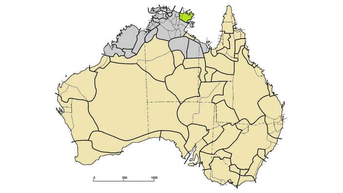 Yolŋu languages (green)