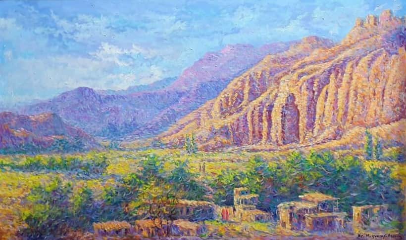 Afghan artist Yousef Asefi