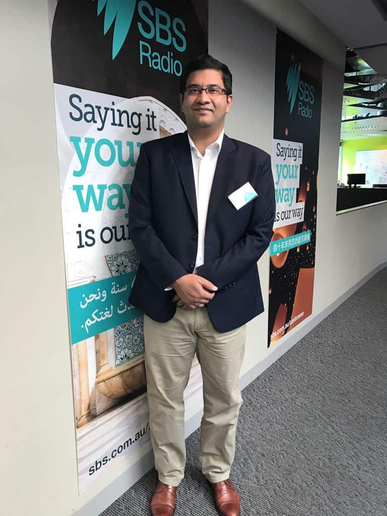 Dr Zahid Ahmed, from Melbourne's Deakin University