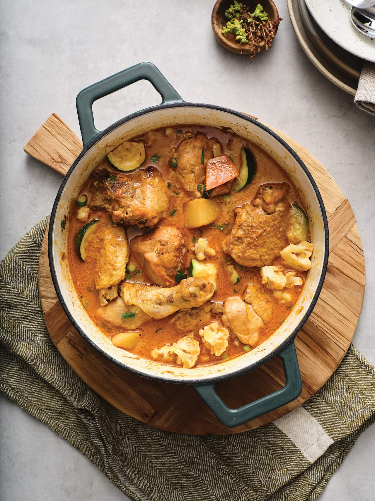 Elder Bruno's chicken curry with Maar (native lemongrass) p. 80.jpg