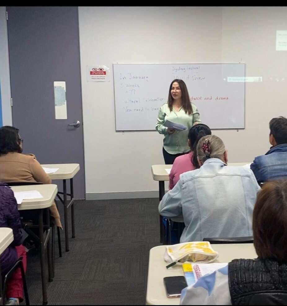TAhani Husari in Class.JPG