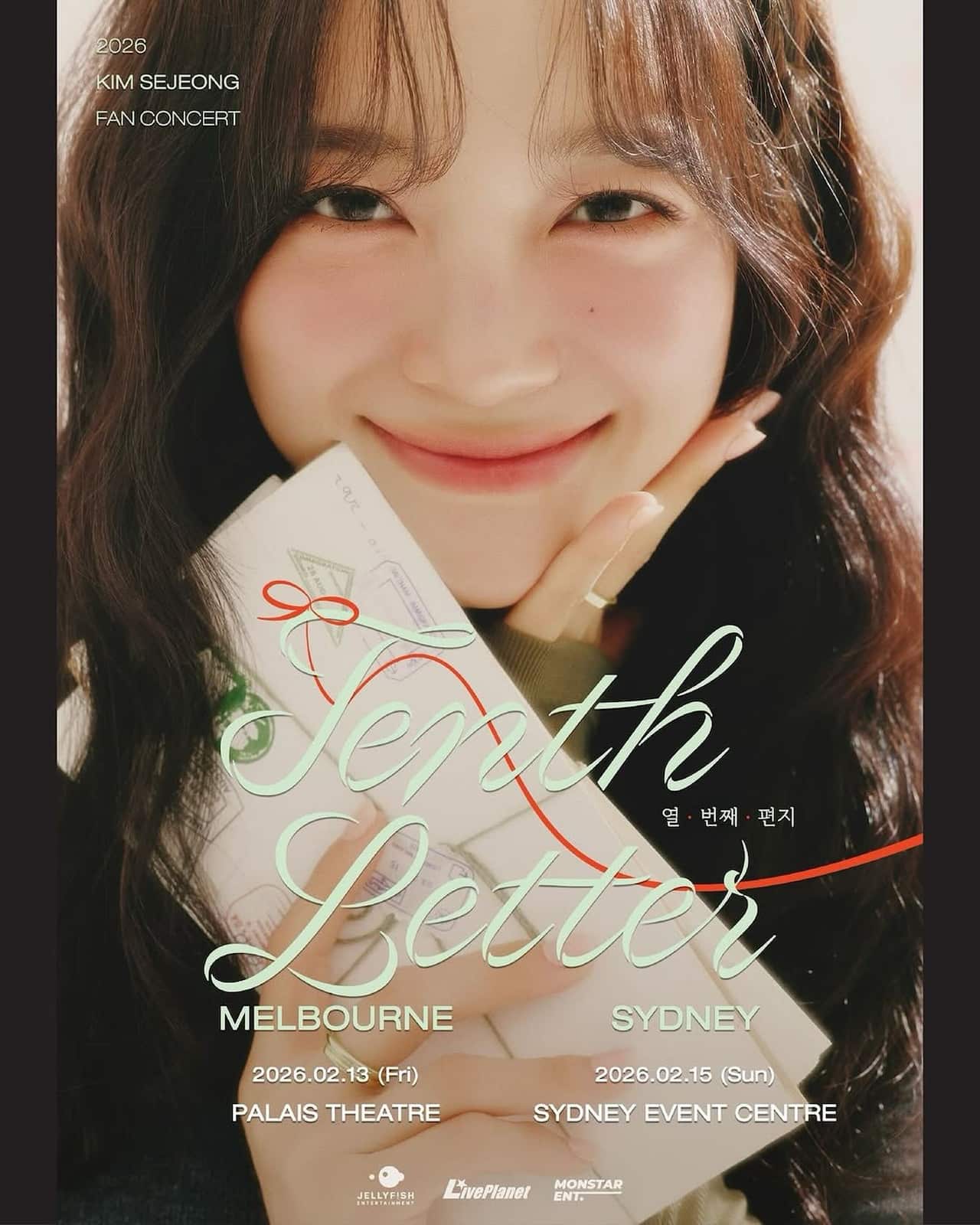 Sejeong Kim_Fan Concert_Tenth Letter_Australia 2026