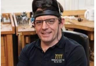 Roberto Mattei in his workshop in Sydney.