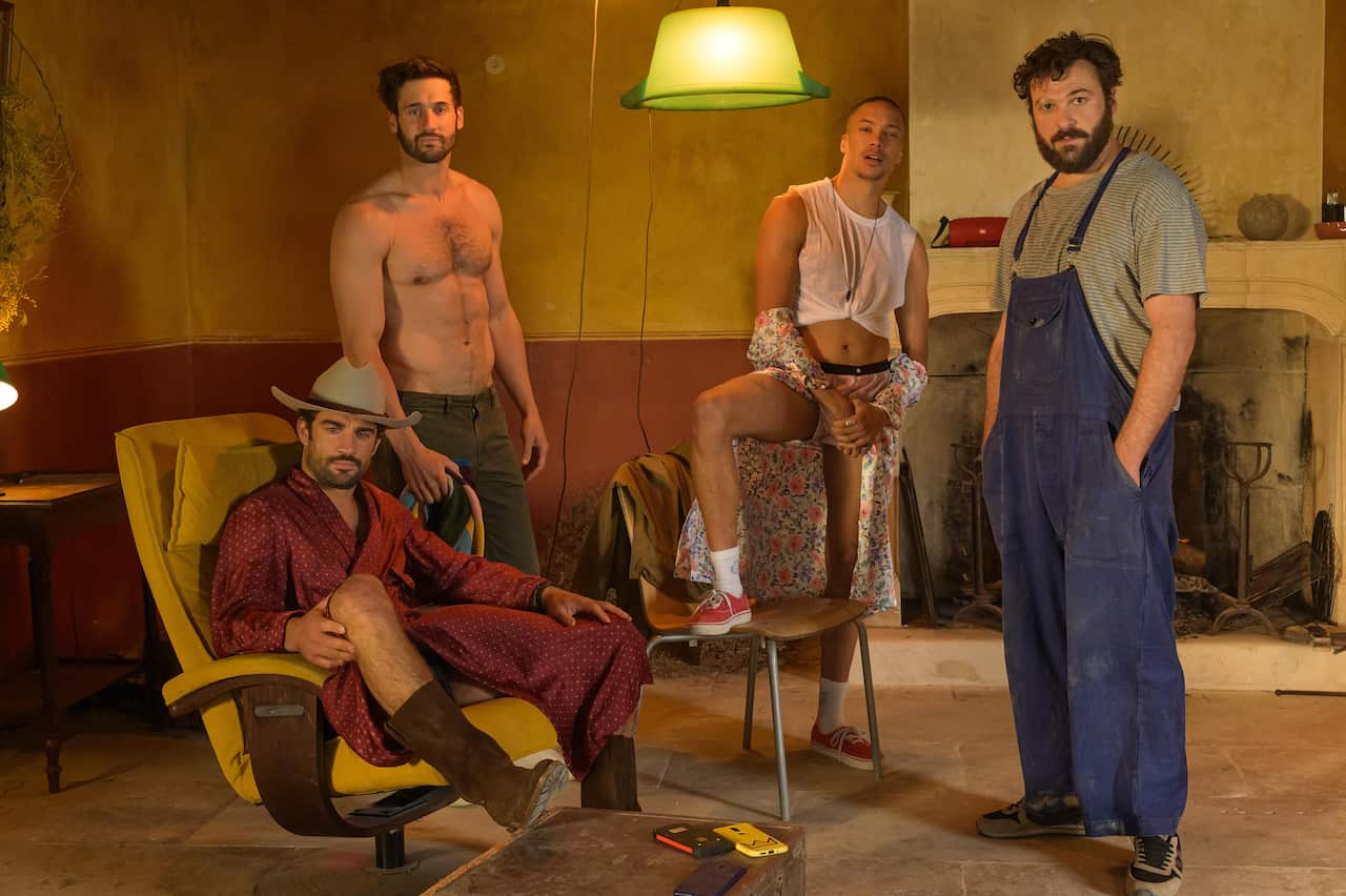 The cast of Escort Boys.