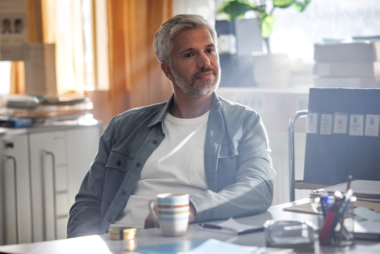 Nicolai Cleve Broch as Alexander Forsman. Credit: Johan Paulin.