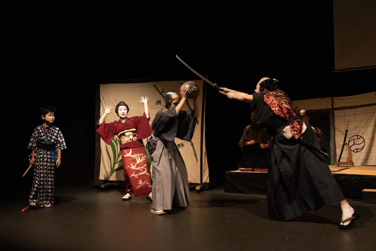 ANU The Kabuki Club performance, provided by the club.