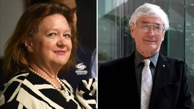 Both Gina Rinehart and Dick Smith have declared they do not have a super of $544 million.