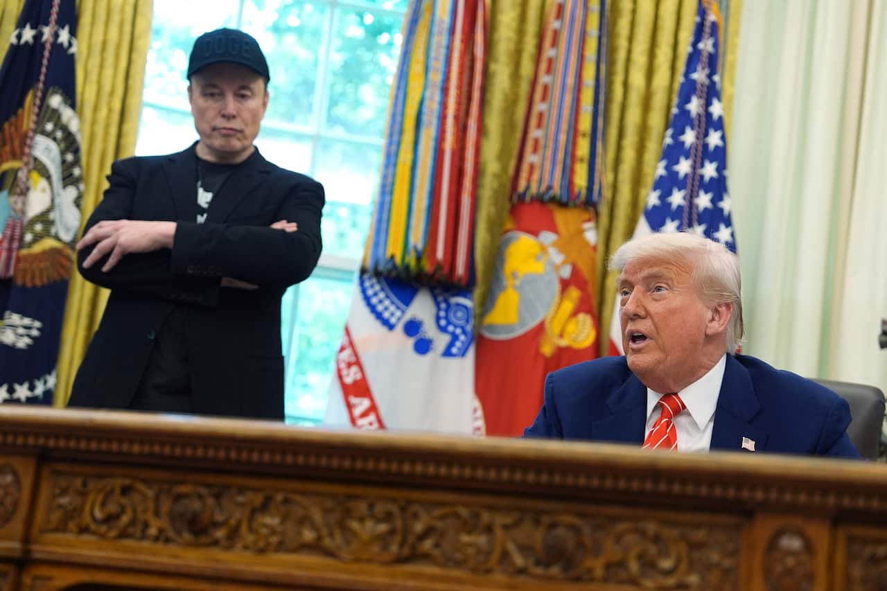 Donald Trump,Elon Musk