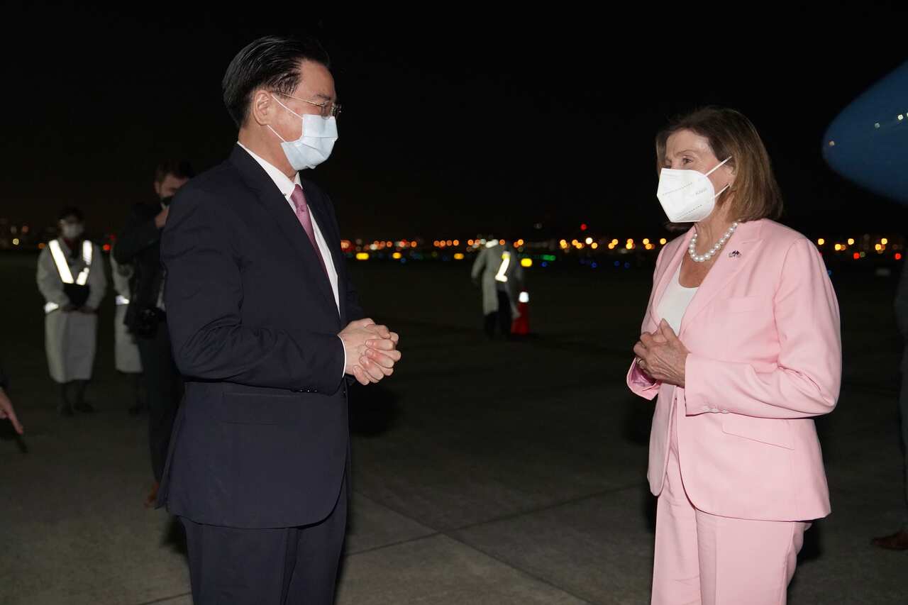 APTOPIX Taiwan Asia Pelosi