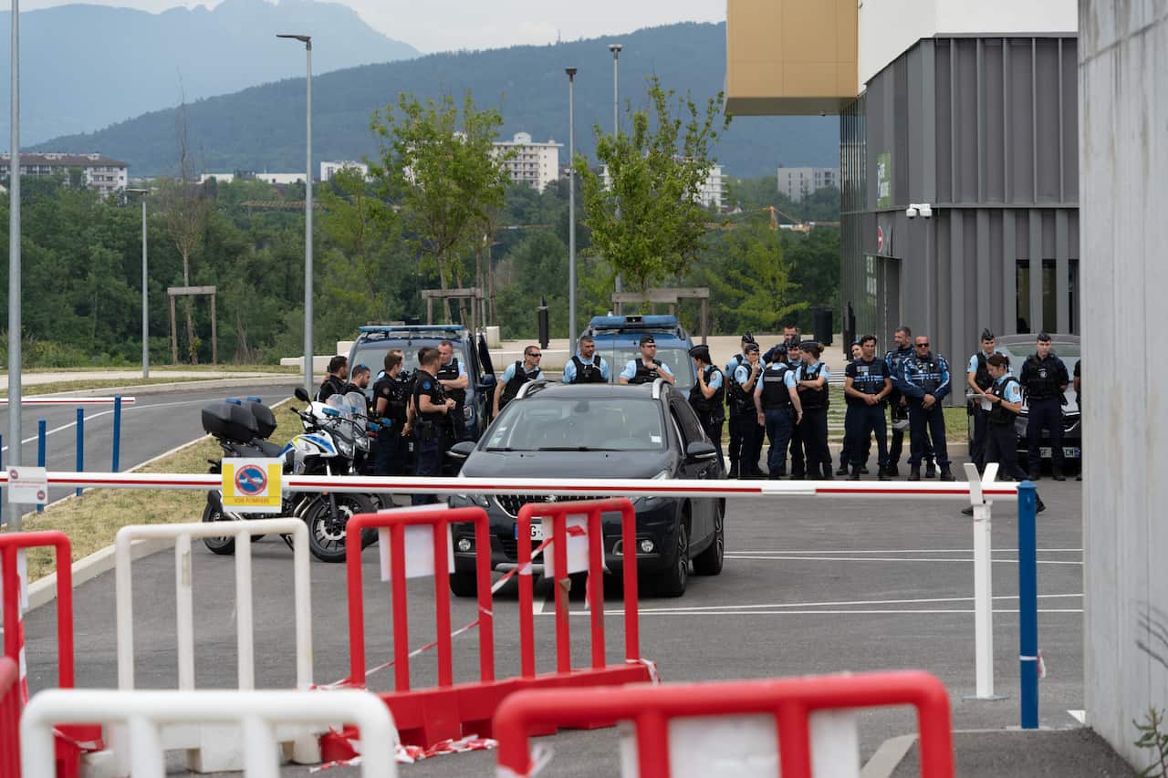 Illustration Of Annecy Hospital